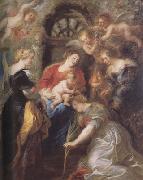 Peter Paul Rubens The Coronation of St Catherine (mk01) oil on canvas